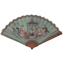 Chinese musical collation, fan circa 1810-15