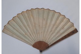 Chinese musical collation, fan circa 1810-15