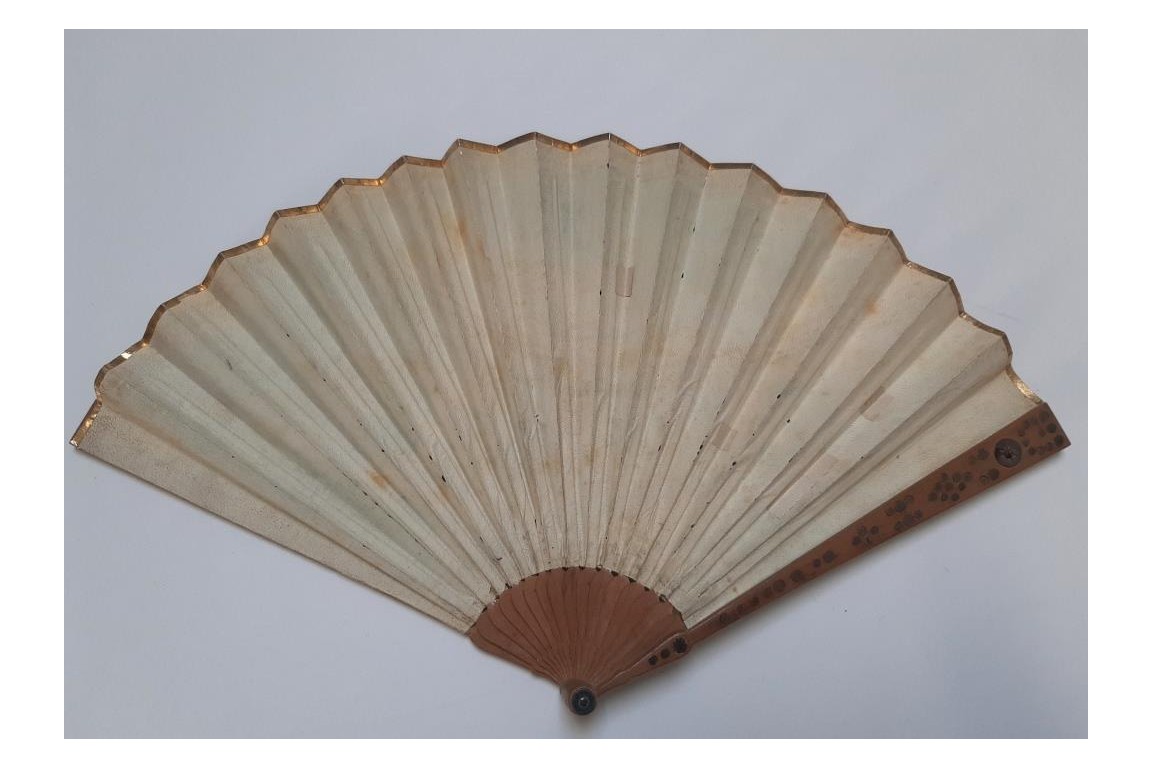 Chinese musical collation, fan circa 1810-15