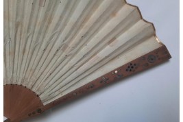 Chinese musical collation, fan circa 1810-15