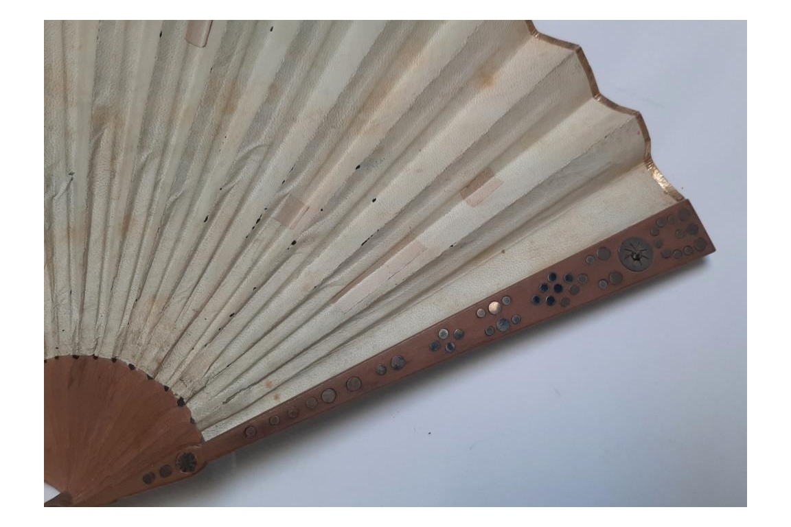 Chinese musical collation, fan circa 1810-15