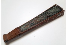 Chinese musical collation, fan circa 1810-15