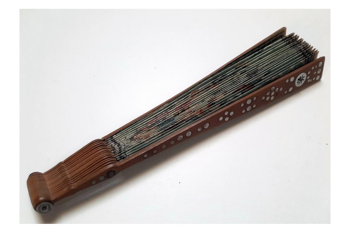 Chinese musical collation, fan circa 1810-15