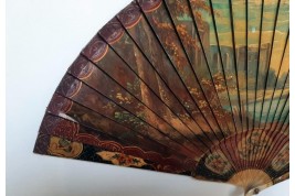 The Spanish guitarist, late 19th century fan