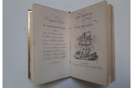 Les Poëtes et les Belles, Janet libraire. Livre vers 1820