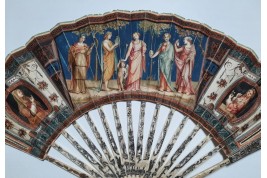 The Muses, fan, circa 1780-90