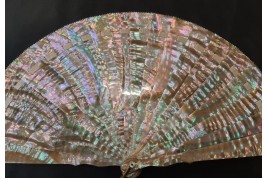 Pearly light, late 19th century fan